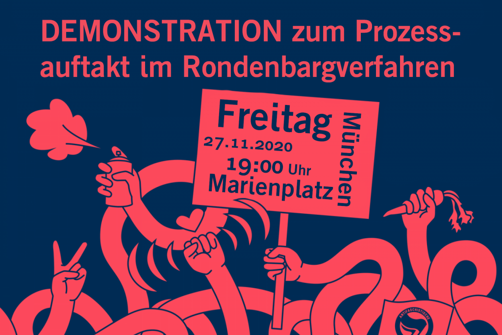 München: Demonstration gegen ihre Repression am 27.11.