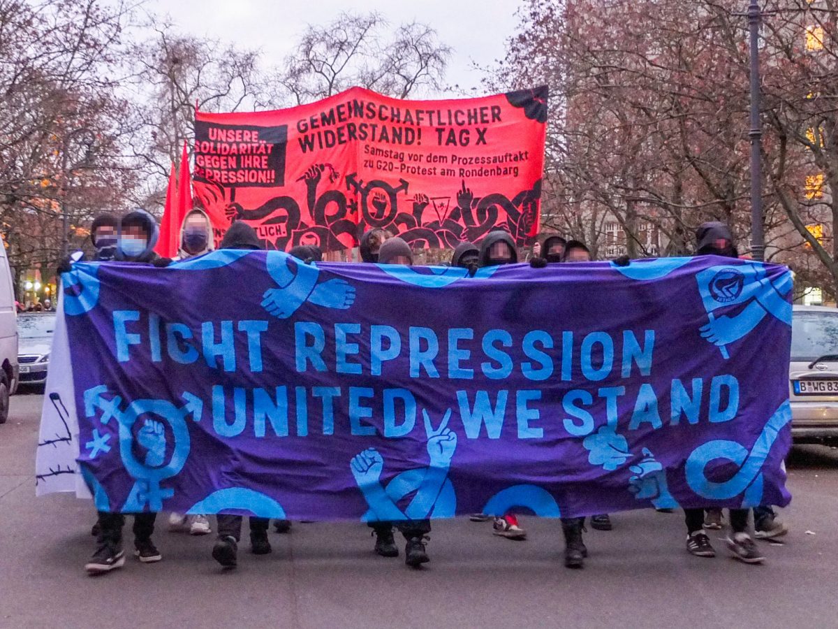Berlin: Bericht von Demo gegen Repression am 28.11.