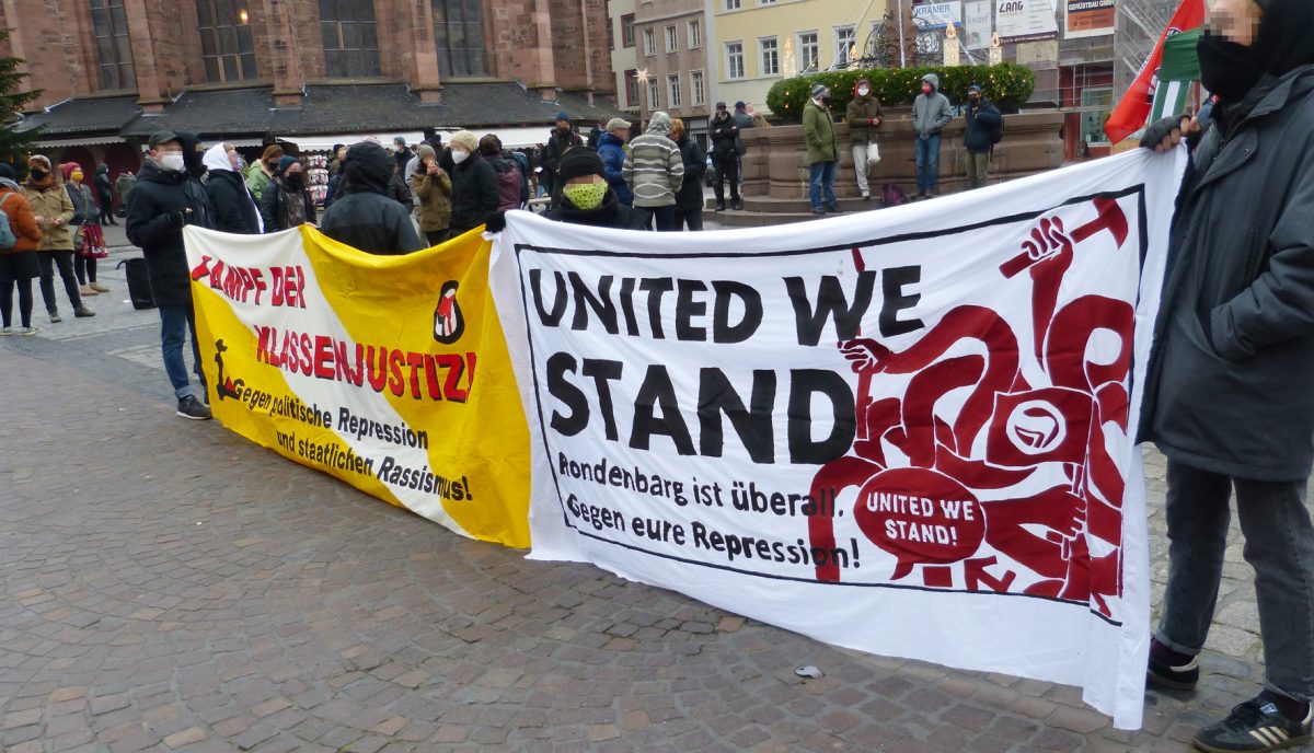 Heidelberg: Bericht zur Kundgebung am 28.11.